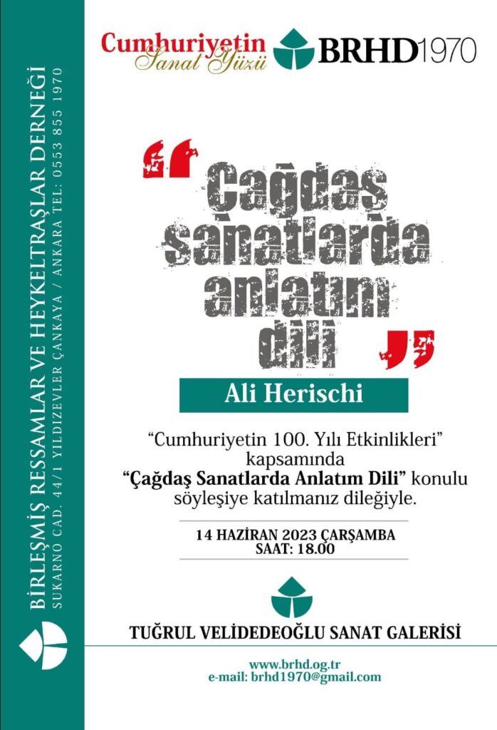 Çağdaş Sanatlarda Anlatım Dili / Ali Herischi
