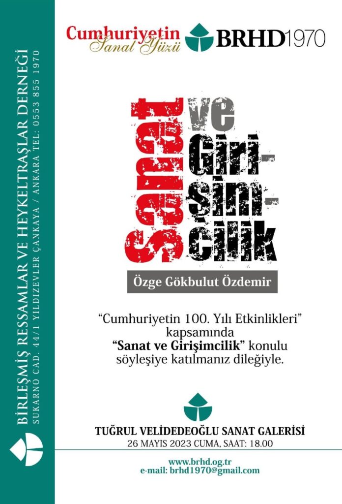özge gökbulut özdemir konuşma afiş 1