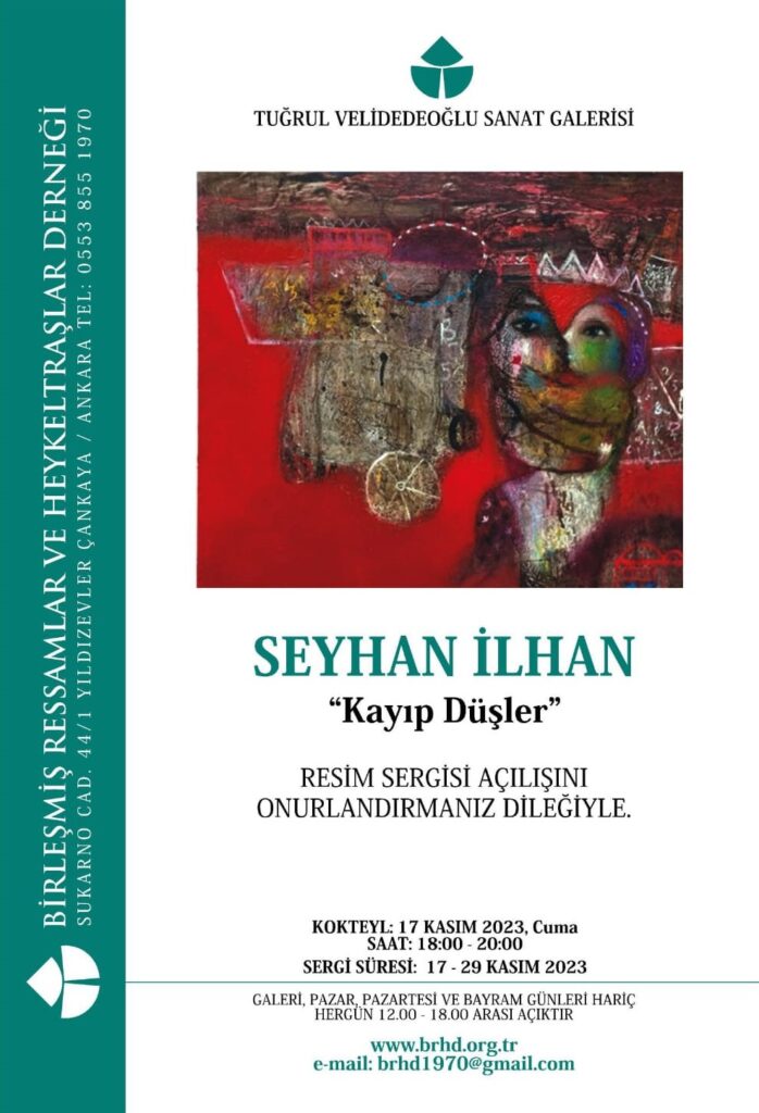 Seyhan İlhan sergi afişi
