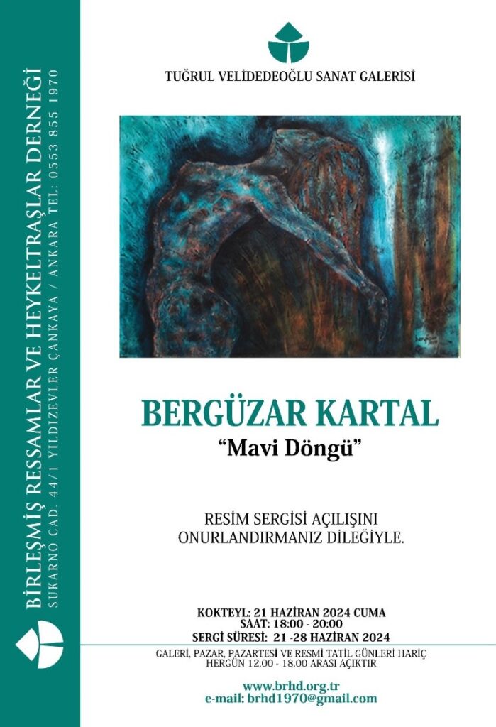 Bergüzar Kartal brhd sergi afişi
