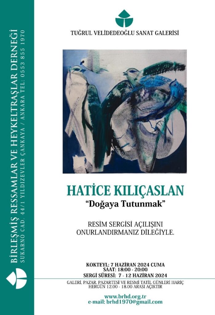 Hatie Kılıçaslan brhd sergi afişi