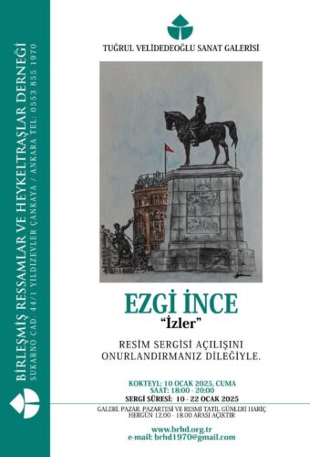 Ezgi İnce brhd sergi afişi