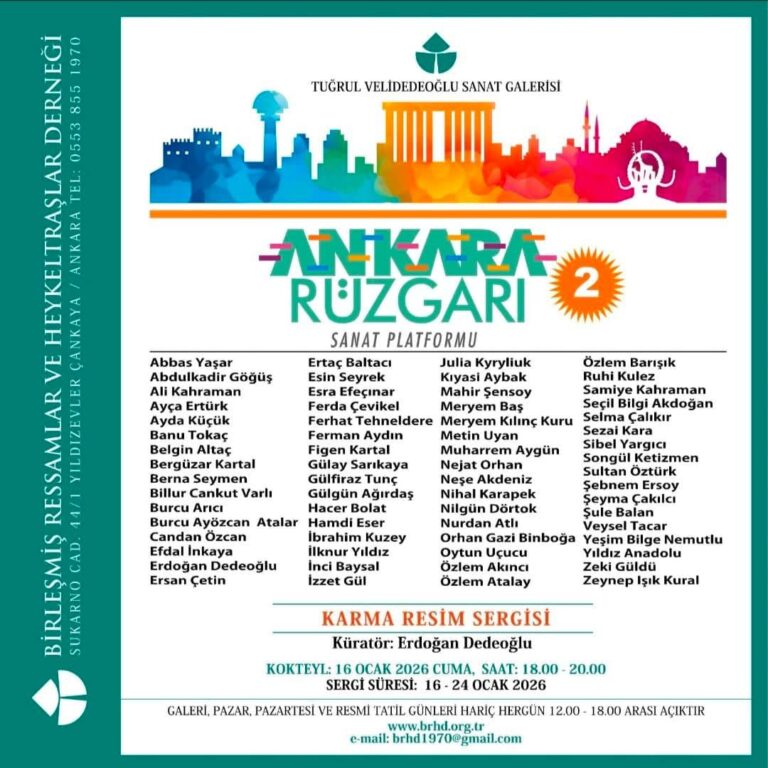 2026 Ankara Rüzgarı Karma Resim Sergi