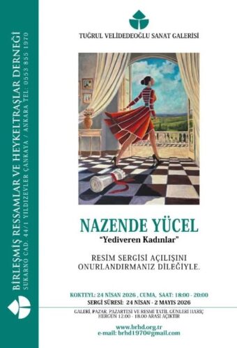 Nazende Yücel brhd sergi afişi