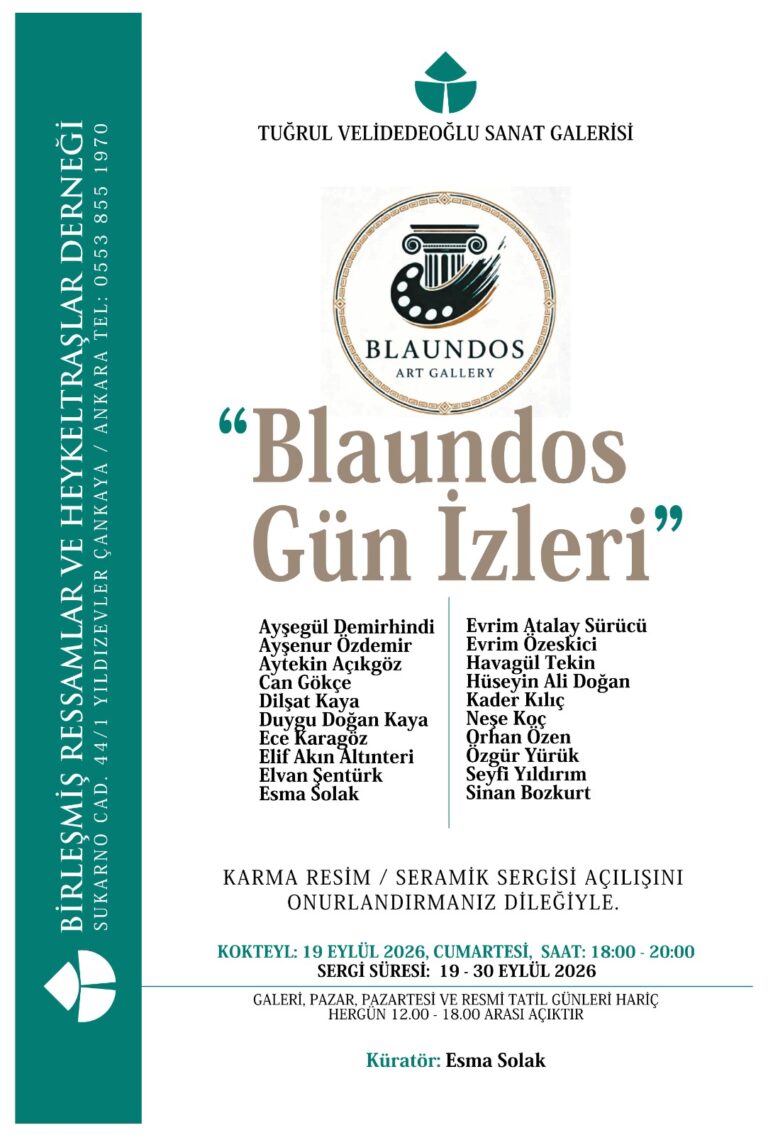 Blaundos Gün İzleri karma sergi